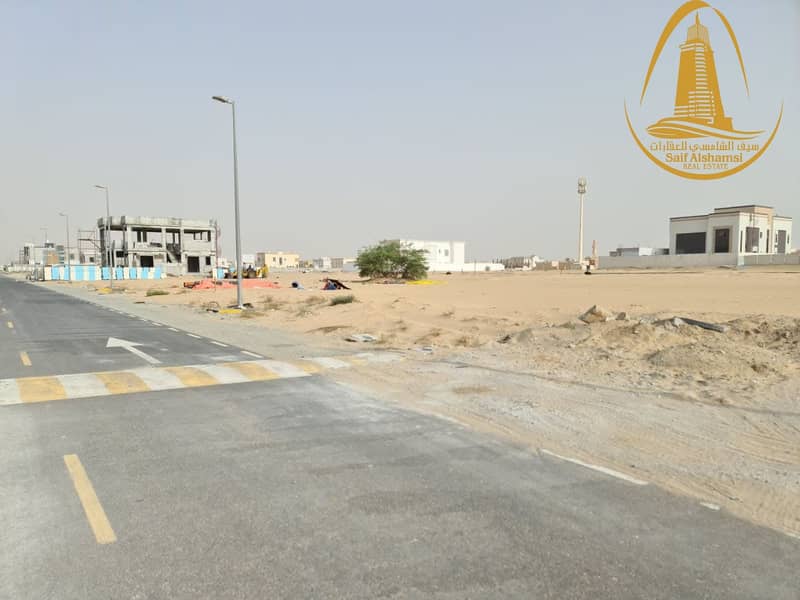 FOR SALE A RESIDENTIAL LAND IN AL HOSHI AREA