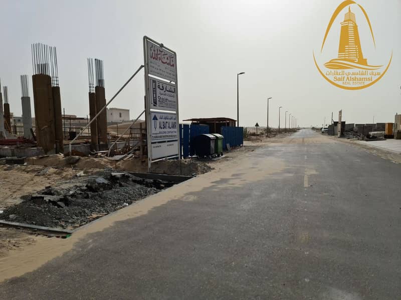 5 FOR SALE A RESIDENTIAL LAND IN AL HOSHI AREA