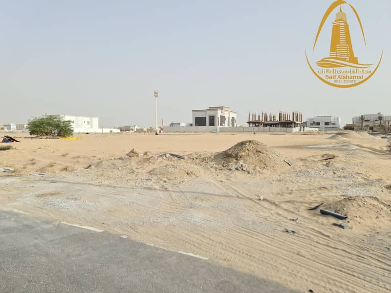7 FOR SALE A RESIDENTIAL LAND IN AL HOSHI AREA