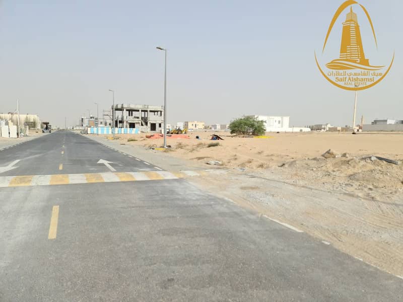 9 FOR SALE A RESIDENTIAL LAND IN AL HOSHI AREA
