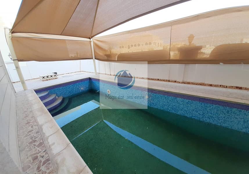 4 Quality Finishing 5 Master Bed Villa With Own Pool In Khalifa City A