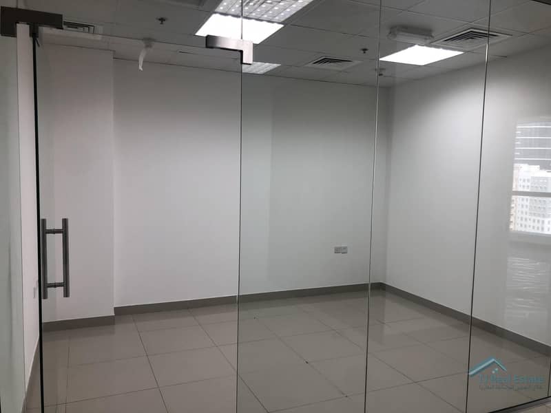 18 Big Size | Best Price|  Glass Partition | Fitted office