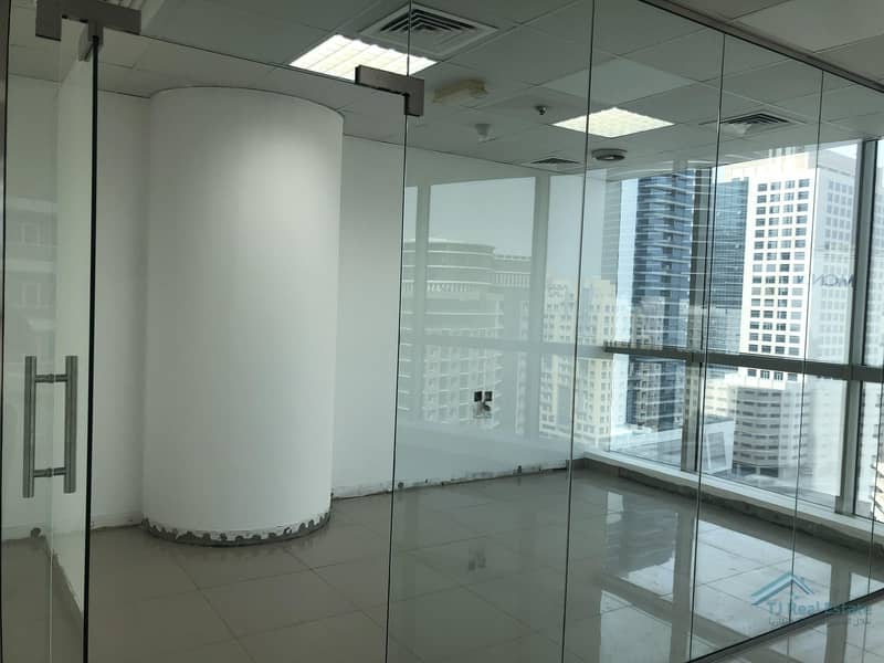 39 Big Size | Best Price|  Glass Partition | Fitted office
