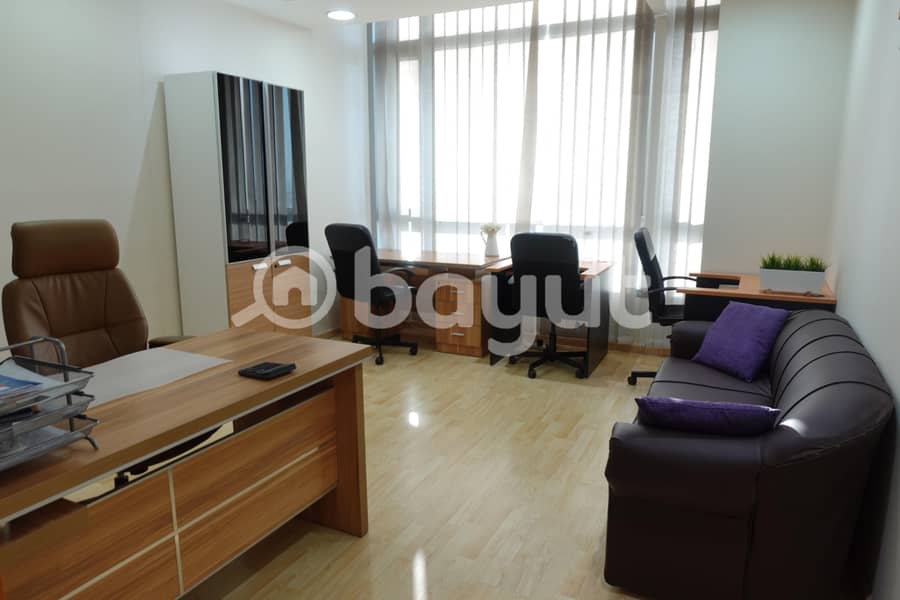 FULLY FURNISHED OFFICES WITH EJARI | AED 17K - 40K | FREE PARKING | BUSINESS SETUP | 0% COMMISSION
