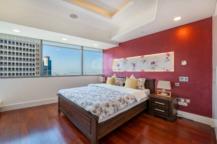 10 Fully Upgraded | Furnished 3 Bed Duplex | Burj Khalifa View