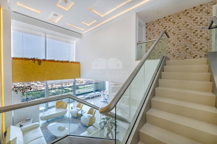 12 Fully Upgraded | Furnished 3 Bed Duplex | Burj Khalifa View