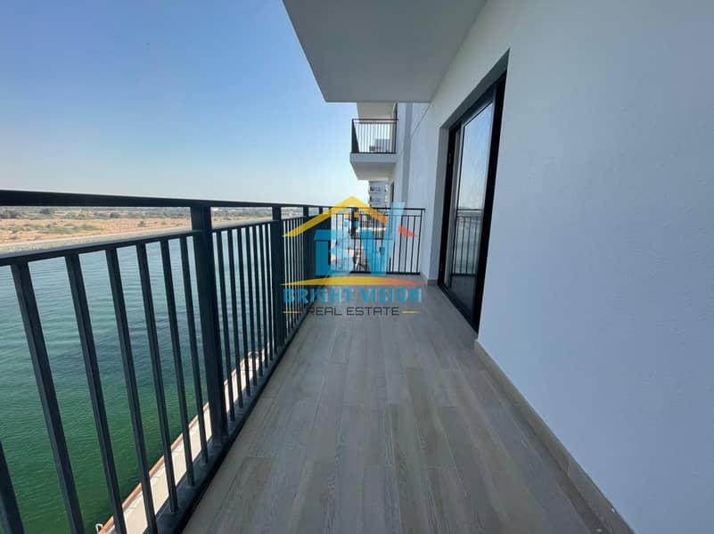 Amazing Water View | Stunning 3BHK| Huge Balcony & Maids Rom