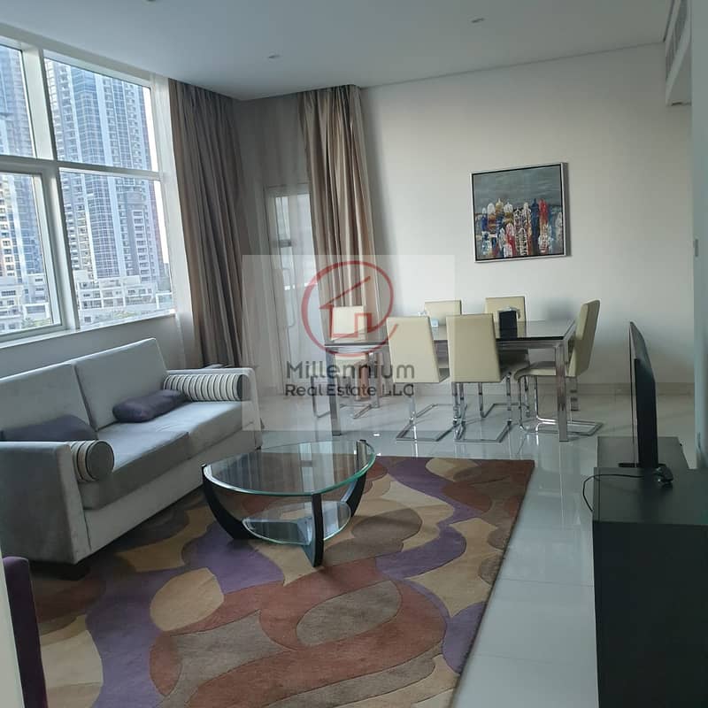 13 FULLY FURNISHED 2BEDROOM FOR RENT IN DAMAC COUR JARDIN BUSINES BAY