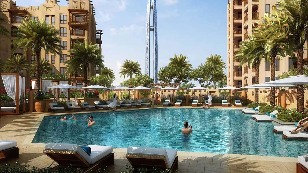 5 Freehold Apartment located in Jumeirah with 5% Down Payment Only!!!!