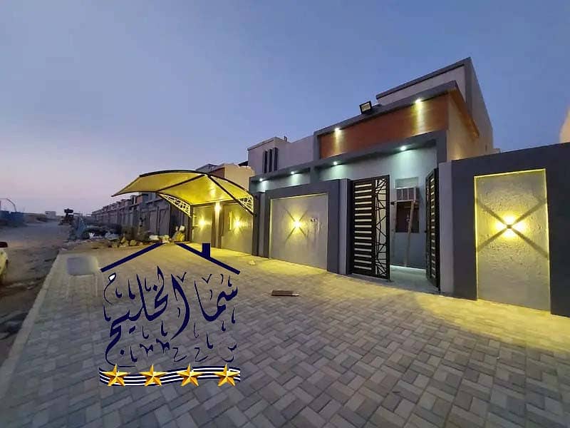 For sale a villa in the Emirate of Ajman in the Jasmine area in the Al-Saada project, including registration fees and ownership fees
