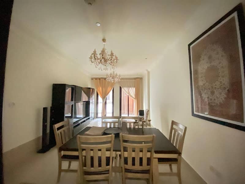 Fully Furnished 1BHK with huge balcony in JVC