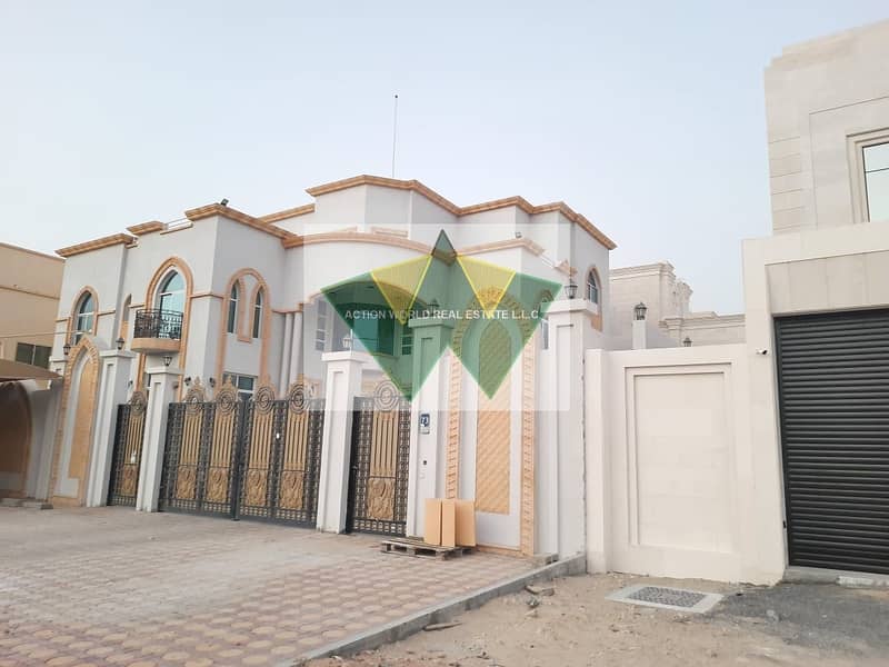 14 FOR SALE BREND NEW LUXURY 8 MASTER WITH MAED DRVER IN MOHAMED BIN ZIYED