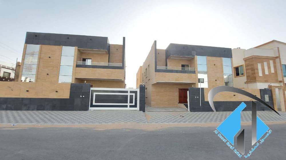 Opportunity, villa with very excellent finishing 5 master rooms, freehold for all nationalities in Al Yasmeen area in Ajman ب Freehold villa, great de