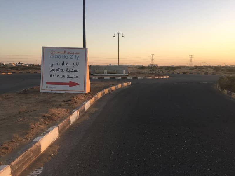 A unique opportunity to own a land in the best areas of Ajman - Al-Yasmeene area  in front of Al-Rahmaniyah