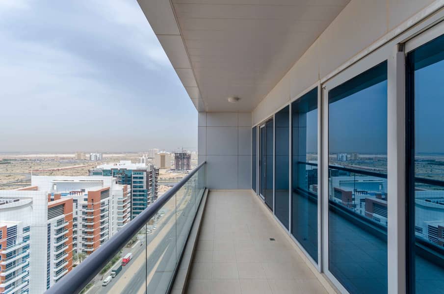 Large 2BR | Open Kitchen | Dubailand View | Ready To Move