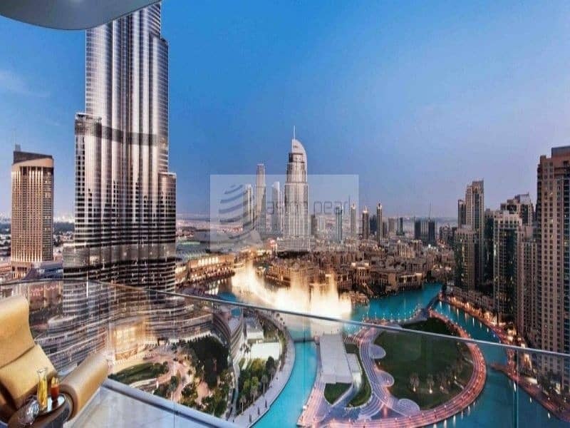 5 Unique 2BR  Full Burj and Fountain View | Must See
