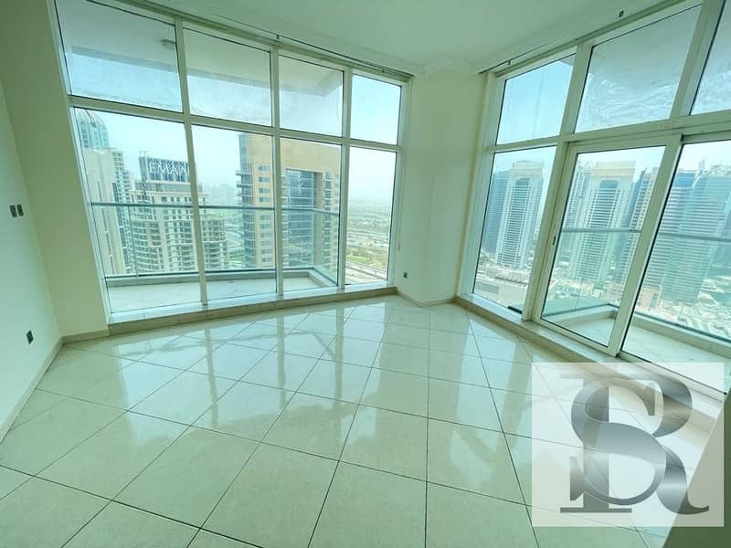 9 High Floor | 2 BR + Maid |  Marina View !