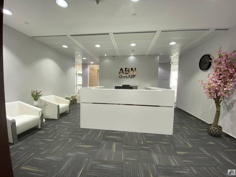 5 Most Desirable Independent Furnished Office With High View In Burjuman Business Center Linked With Metro and Mall