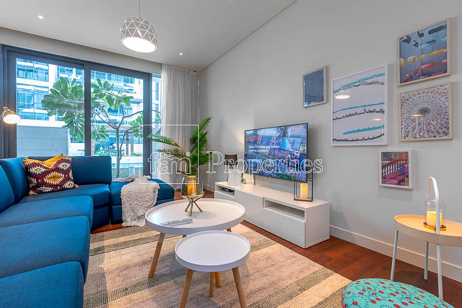 5 Stylish New 1 BR And Community Pool View
