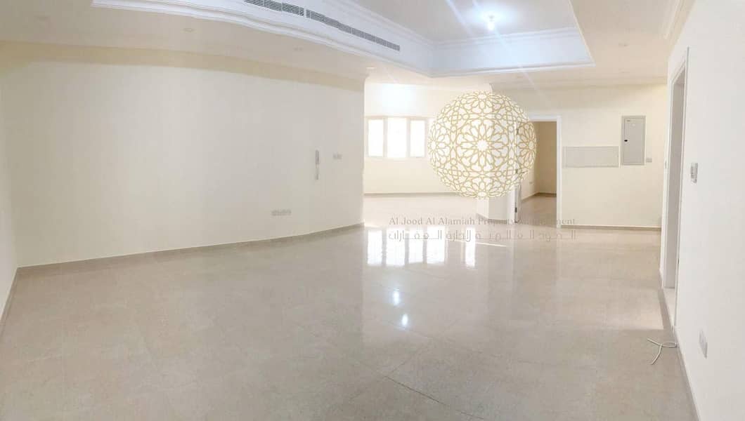 9 STONE FINISHING STAND ALONE 7 MASTER BEDROOM VILLA WITH DRIVER ROOM AND KITCHEN OUTSIDE FOR RENT IN AL BAHIYA