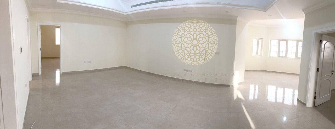 16 STONE FINISHING STAND ALONE 7 MASTER BEDROOM VILLA WITH DRIVER ROOM AND KITCHEN OUTSIDE FOR RENT IN AL BAHIYA