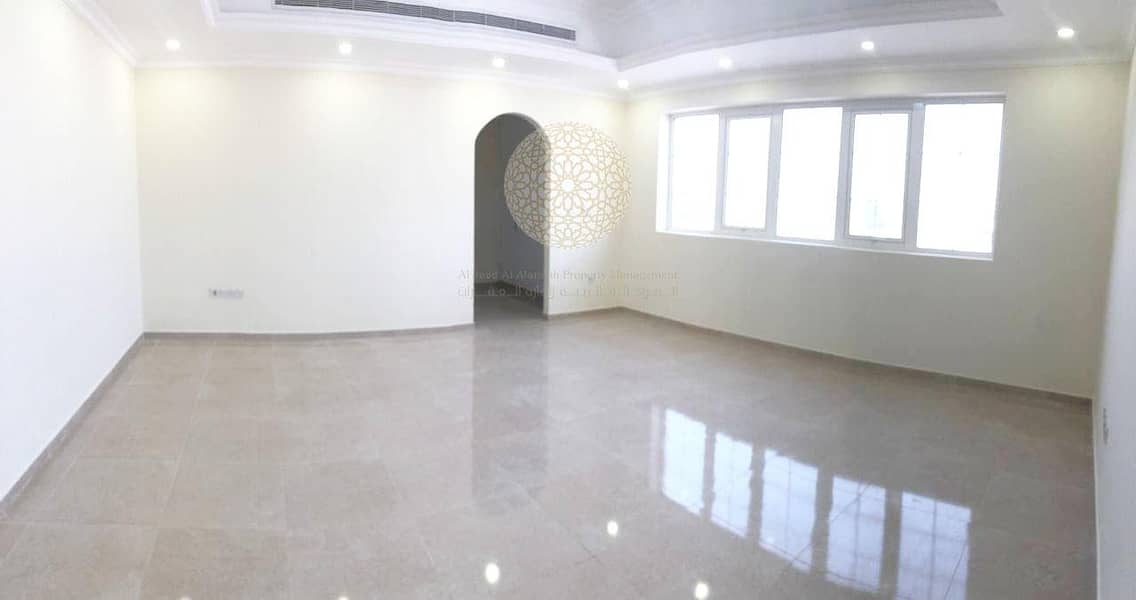 21 STONE FINISHING STAND ALONE 7 MASTER BEDROOM VILLA WITH DRIVER ROOM AND KITCHEN OUTSIDE FOR RENT IN AL BAHIYA