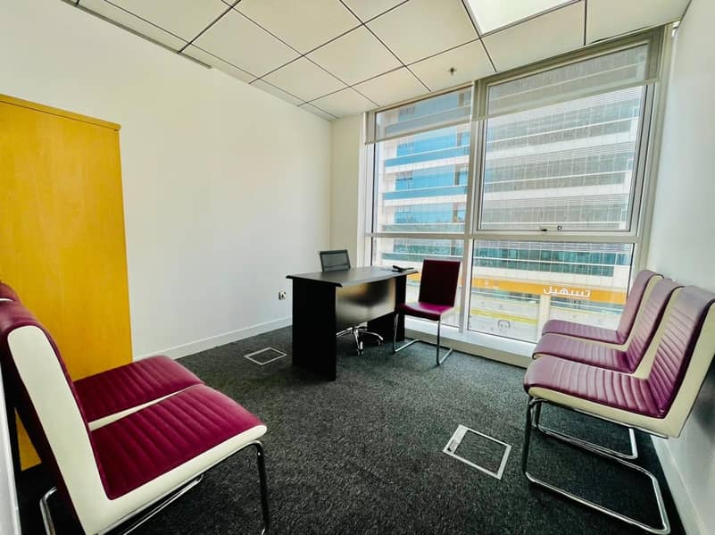 Well Planned Fully Furnished Office with  Great Amenities