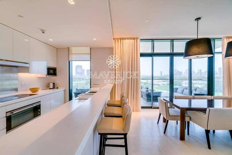3 Luxury Furnished 2BR | Chiller Free | Golf View