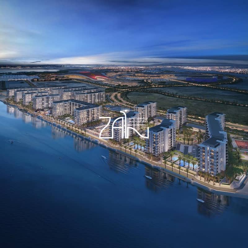 6 Pool & Canal View 2 BR Apt Brand New in Yas Island