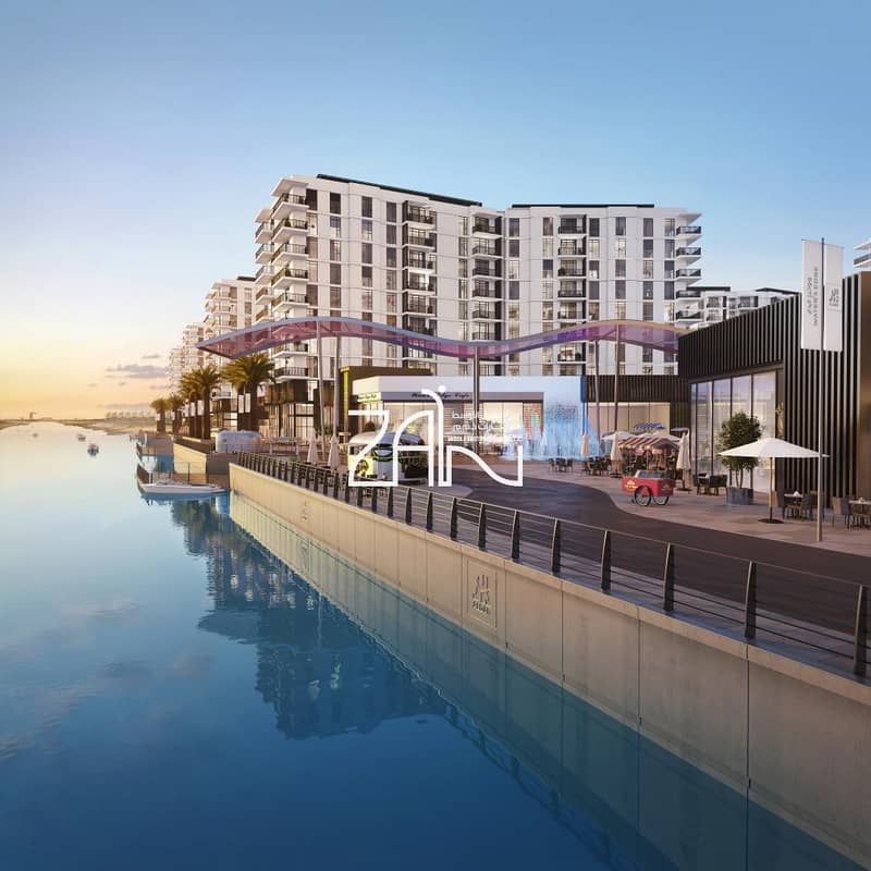 9 Pool & Canal View 2 BR Apt Brand New in Yas Island