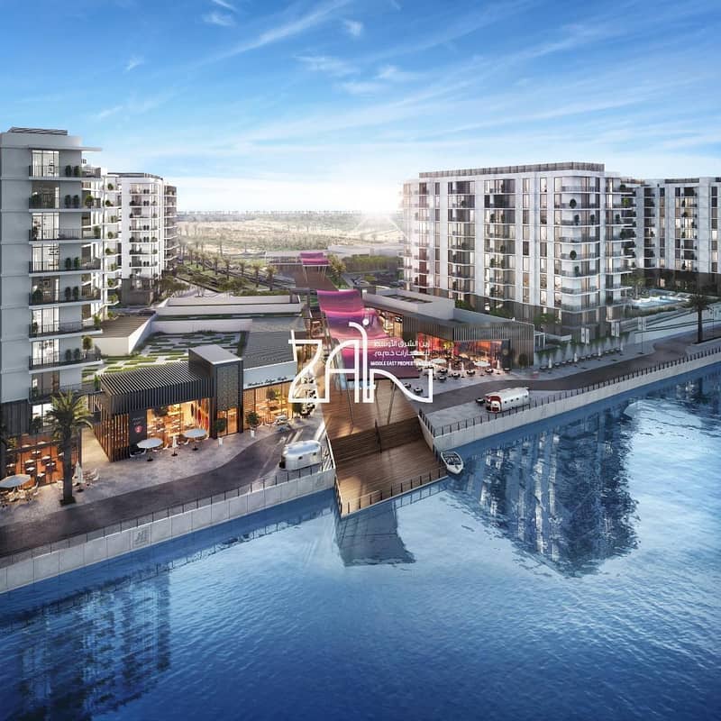 13 Pool & Canal View 2 BR Apt Brand New in Yas Island
