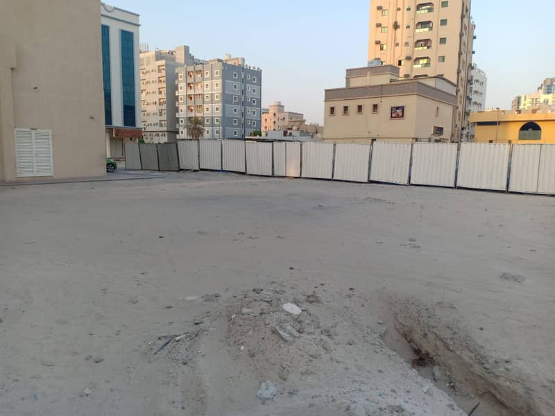 commercial land For sale at an excellent price The third piece of Ajman Corniche