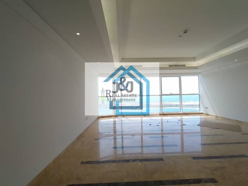 3 Stylish 5 Bedroom with maid room and Study room Full Sea view Apartment very big balcony Corniche Area