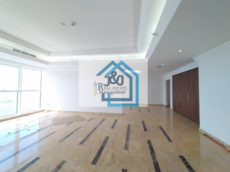 18 Stylish 5 Bedroom with maid room and Study room Full Sea view Apartment very big balcony Corniche Area