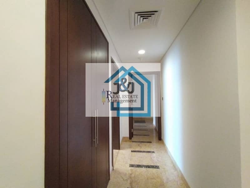 30 Stylish 5 Bedroom with maid room and Study room Full Sea view Apartment very big balcony Corniche Area