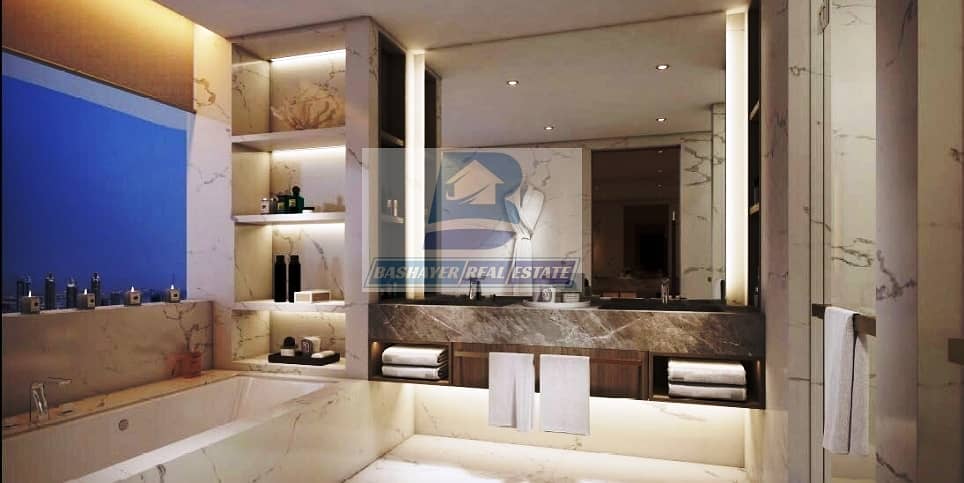 7 Luxurious. Half floor- Facing Burj Khalifa & Fountain - Top World Class- DLD waived- 5 Years Payment Plan