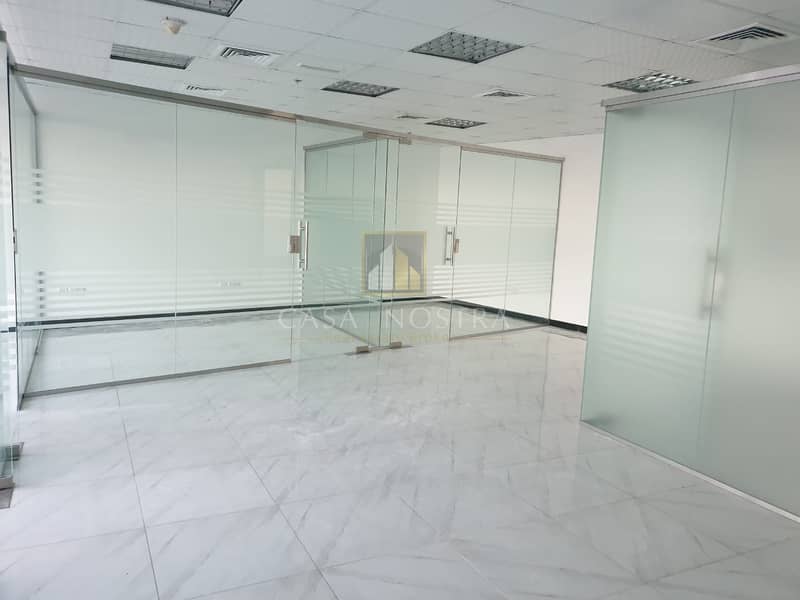 Bright Fitted Spacious Office with 4 Partitions