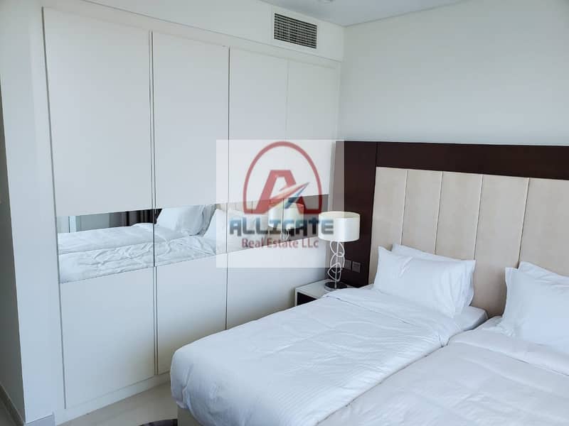 7 EXCELLENT VIEW OF FULLY FURNISHED 2 BED- ROOM UNIT WITH BEAUTIFUL LAYOUT.
