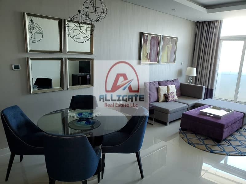 15 EXCELLENT VIEW OF FULLY FURNISHED 2 BED- ROOM UNIT WITH BEAUTIFUL LAYOUT.