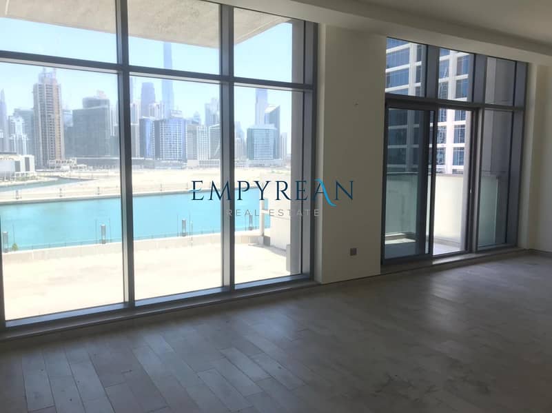 BURJ AND LAKE VIEWS|LARGE ONE BR|BRIGHT|TWO BALCONIES