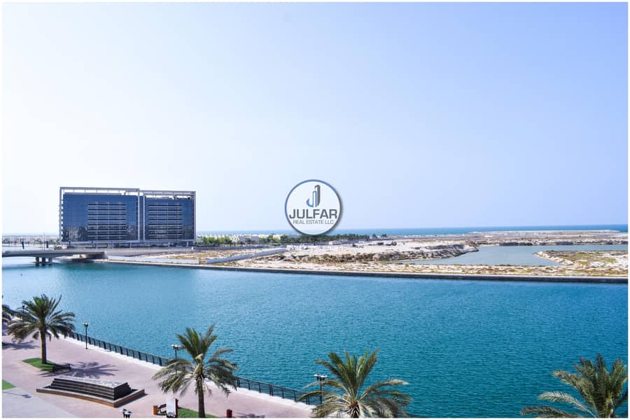 15 *Splendid Sea View* 1BHK For Rent In Mina Al Arab