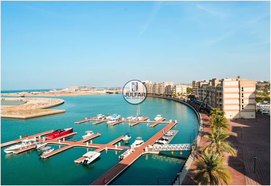 24 *Splendid Sea View* 1BHK For Rent In Mina Al Arab