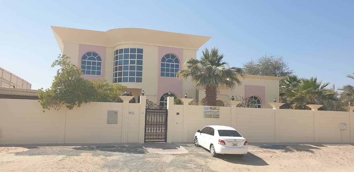 Large villa for rent in Ramtha area 120,000 thousand dirhams annually