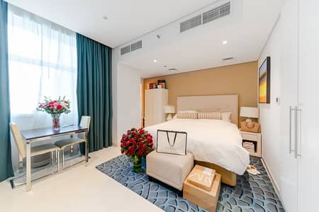 Studio for Rent in Business Bay, Dubai - Studio in Business Bay – Damac Maison Cour Jardin (The Cosmopolitan)