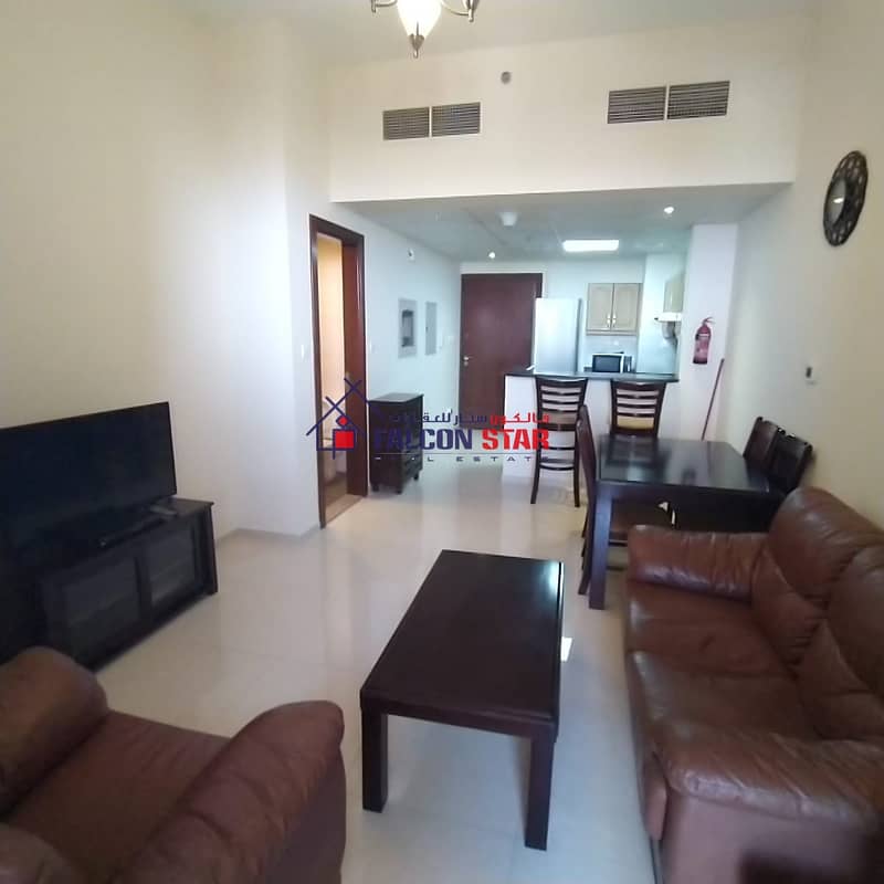 2 LUXURY FURNISHED 1 BED | GOLF & TOWN HOUSE VIEW | READY TO MOVE IN