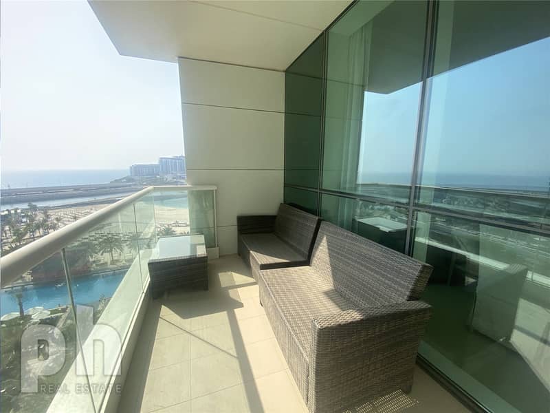 2 Available 18/6 | Full Sea View | Furnished
