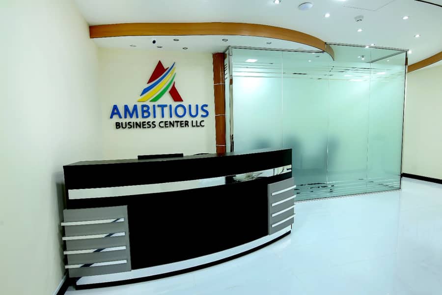 ENJOY LOW COST OFFICES @ AED16,864/- (90 Sq. ft approximately)