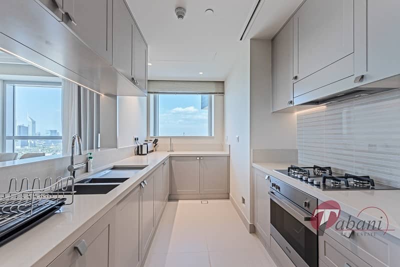 10 High Floor|Middle unit|Full Burj and Fountain View