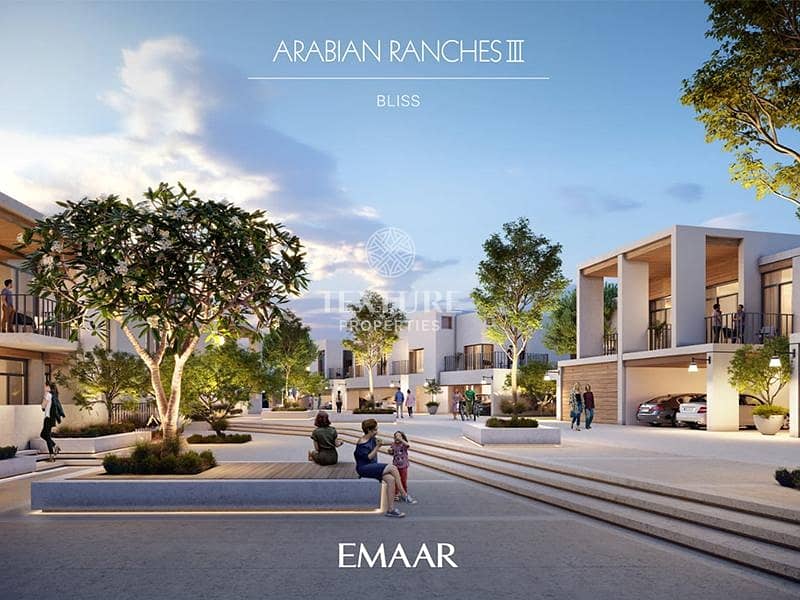 2 New Launch | Premium Townhouses | Bliss Arabian Ranches