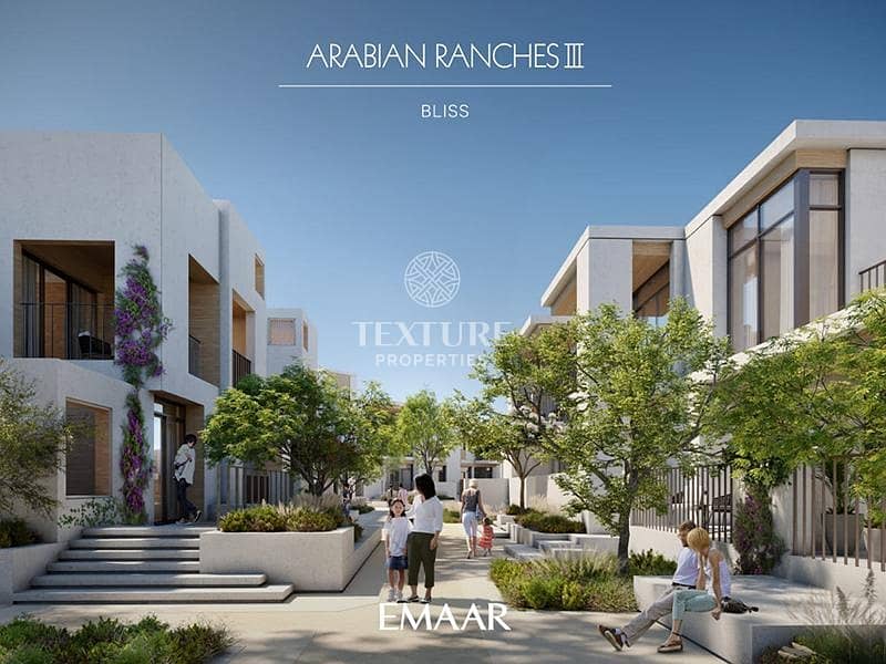 9 New Launch | Premium Townhouses | Bliss Arabian Ranches